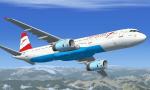 FSX A321 Airbus Austrian Airlines Textures